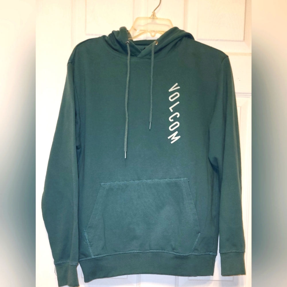 volcom hoodie Small Green Long-sleeved